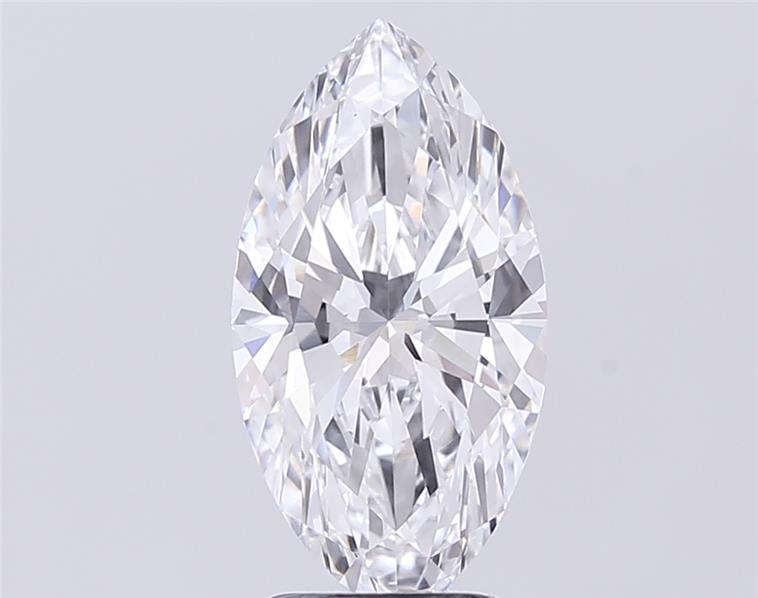 3.16ct Marquise D VVS1 Lab-Grown Diamond