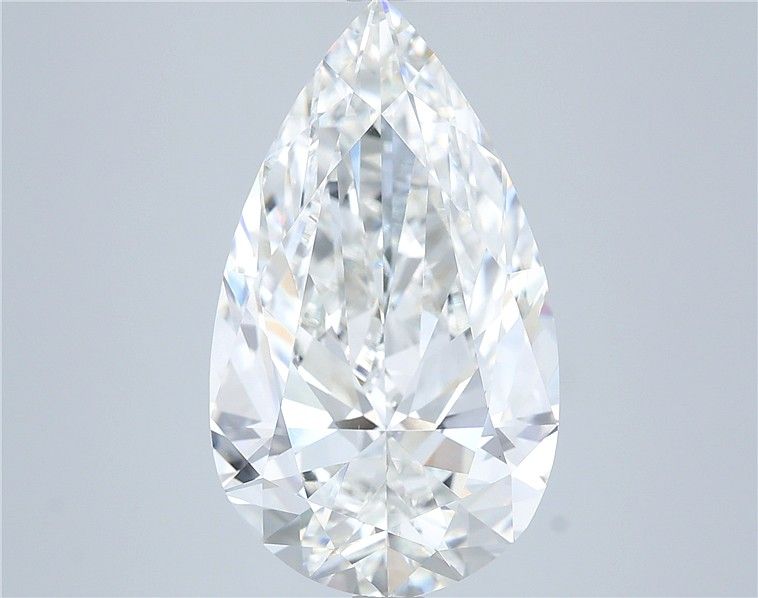 6.55ct Pear F VVS2 Lab-Grown Diamond