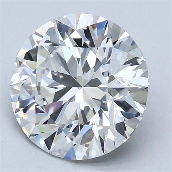 2.81ct Round D VS1 Lab-Grown Diamond
