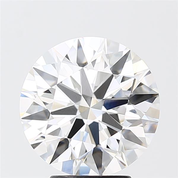 4.01ct Round F VVS2 Lab-Grown Diamond
