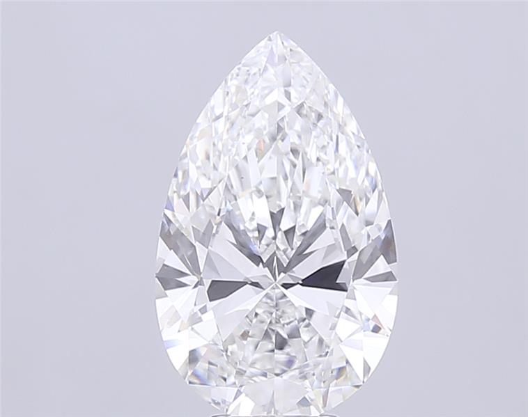 8.11ct Pear F VVS2 Lab-Grown Diamond