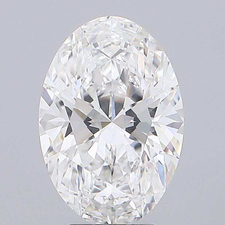 4.22ct Oval E VVS2 Lab-Grown Diamond