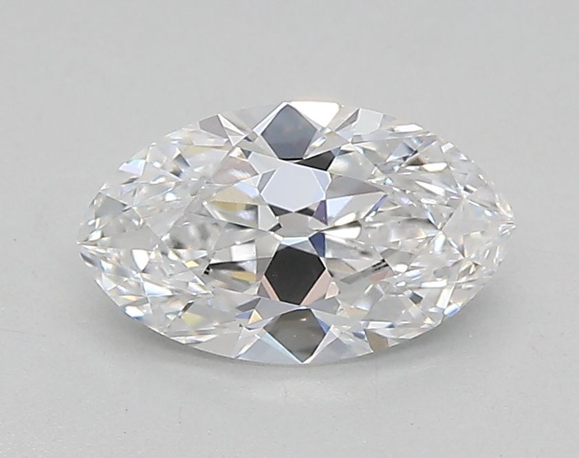0.82ct Moval D VVS2 Lab-Grown Diamond
