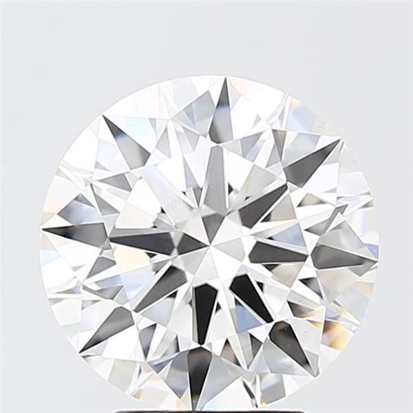 4.05ct Round F VVS2 Lab-Grown Diamond