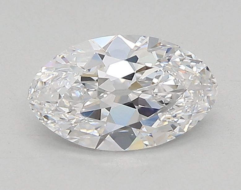 0.86ct Moval D VVS2 Lab-Grown Diamond