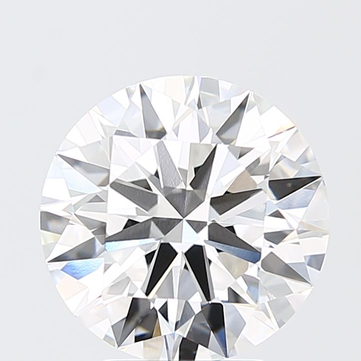 4.09ct Round F VVS2 Lab-Grown Diamond