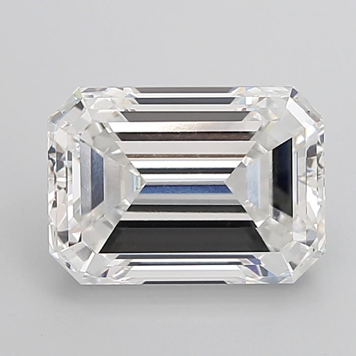 10.06 Carat EMERALD Shape E Colour VVS2 Clarity  Cut - White Lab Diamond - 905183