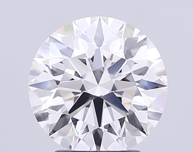 3.2ct Round D VVS1 Lab-Grown Diamond
