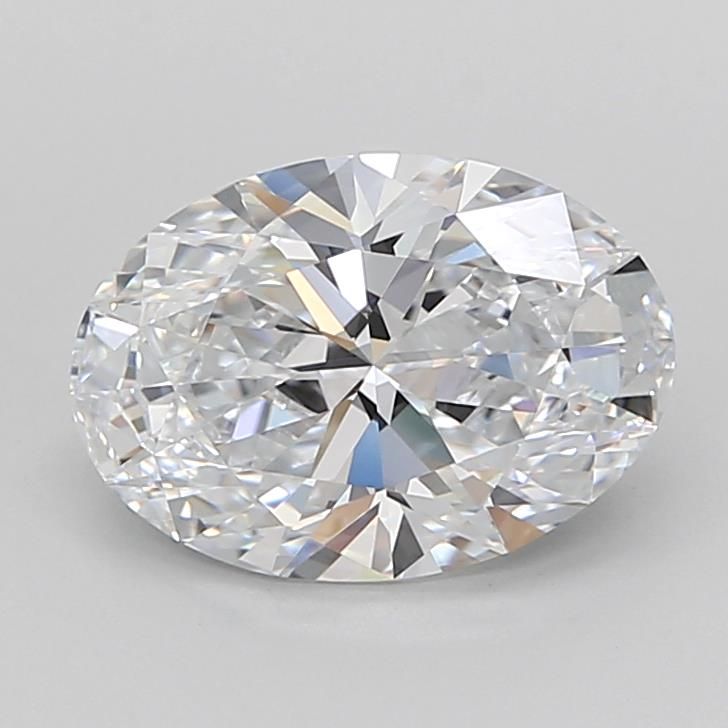 3.27ct Oval D IF Lab-Grown Diamond