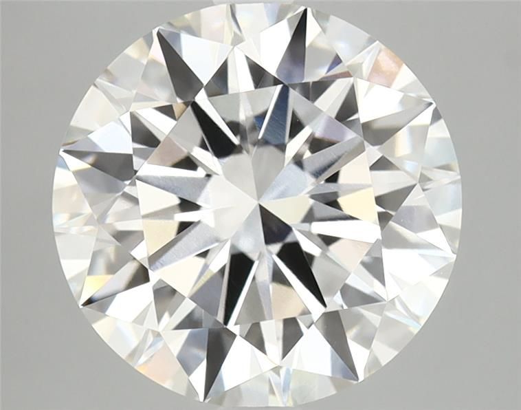 3.91ct Round F VVS2 Lab-Grown Diamond