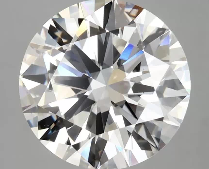 4.51ct Round F VS2 Lab-Grown Diamond