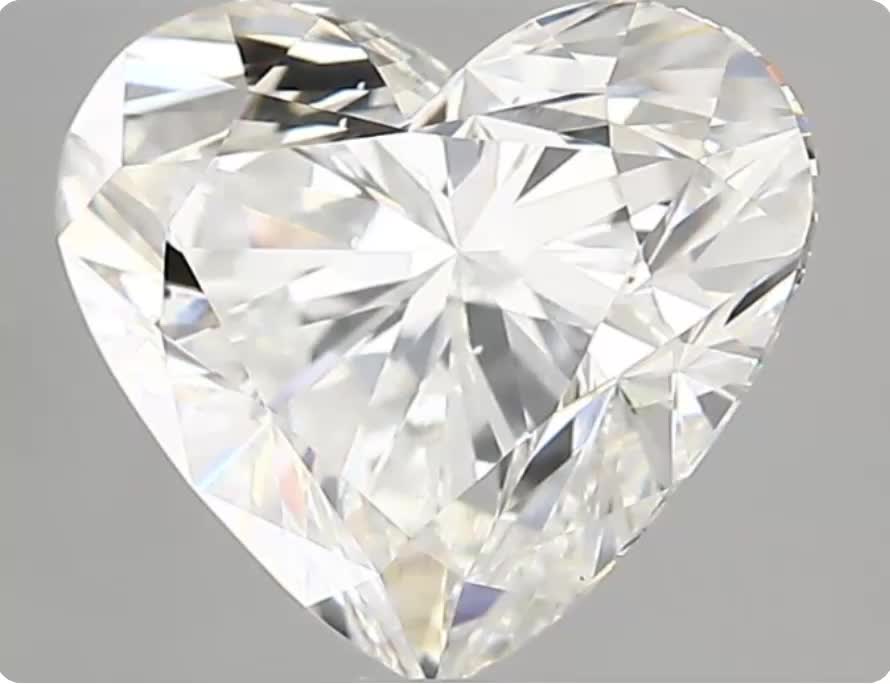1.75ct Heart F VS2 Lab-Grown Diamond