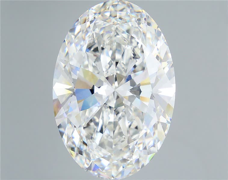 14.07 Carat OVAL Shape F Colour VS1 Clarity  Cut - White Lab Diamond - 842050