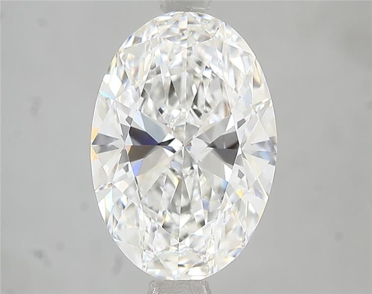 7.06ct Oval F VVS2 Lab-Grown Diamond