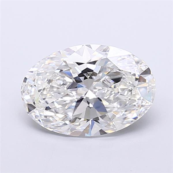 3.19ct Oval F VVS2 Lab-Grown Diamond