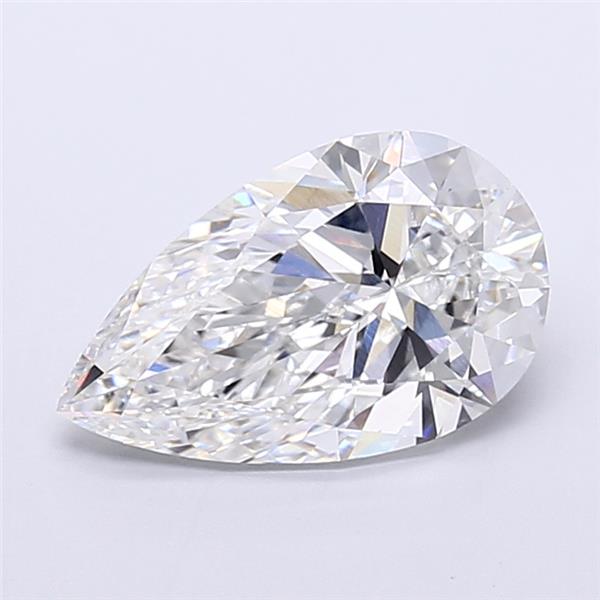 4.01ct Pear E VVS2 Lab-Grown Diamond