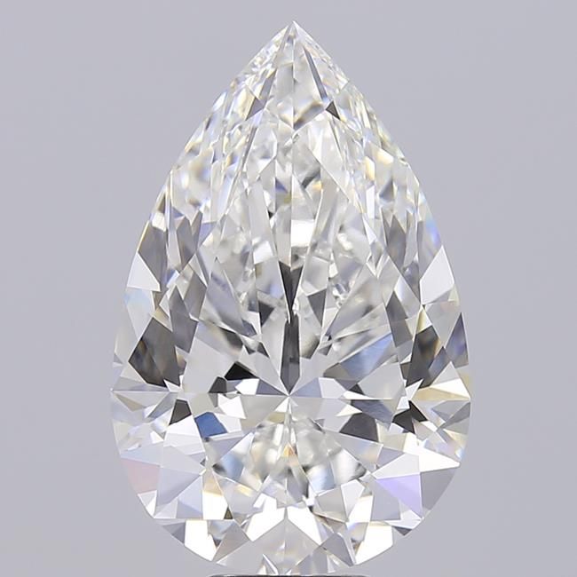10.09 Carat PEAR Shape E Colour VVS2 Clarity  Cut - White Lab Diamond - 1141042