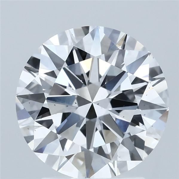 2.5ct Round E VS2 Lab-Grown Diamond