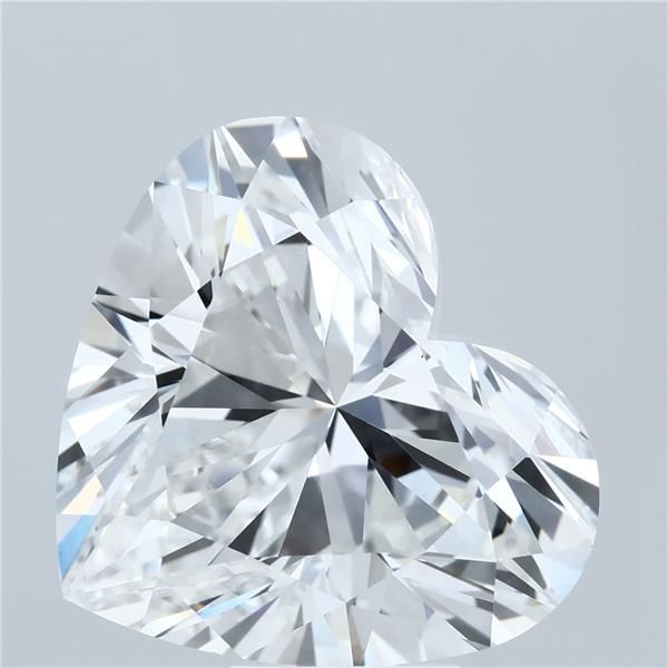 10.12 Carat HEART Shape E Colour VVS2 Clarity  Cut - White Lab Diamond - 1078792