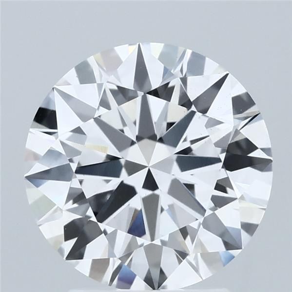2.8ct Round D VS1 Lab-Grown Diamond