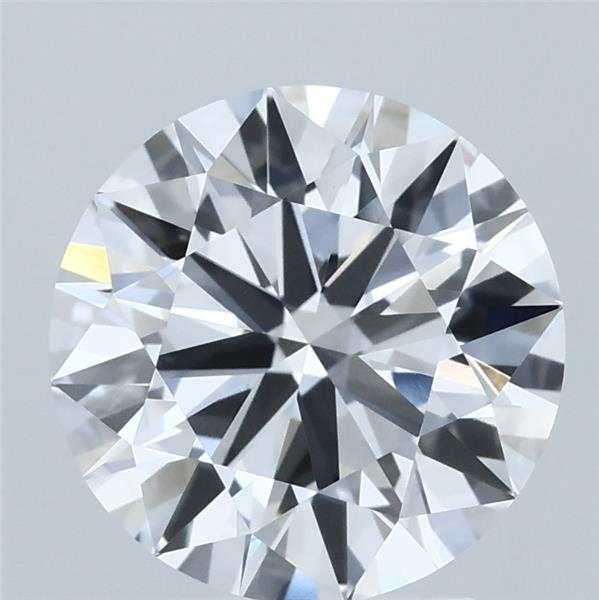 2.86ct Round D VVS2 Lab-Grown Diamond