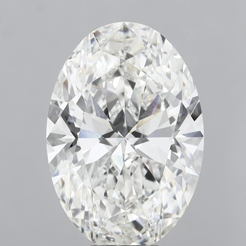 8.05ct Oval F VVS2 Lab-Grown Diamond