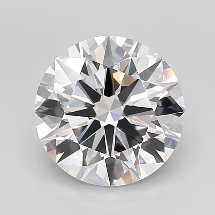 2.5ct Round D VVS2 Lab-Grown Diamond