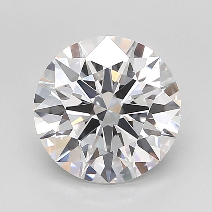 2.5ct Round D VS1 Lab-Grown Diamond
