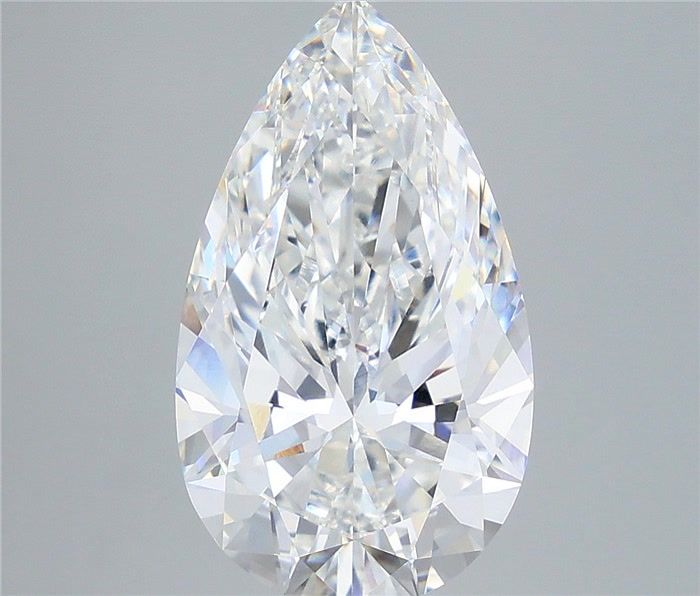 6.06ct Pear F VVS2 Lab-Grown Diamond