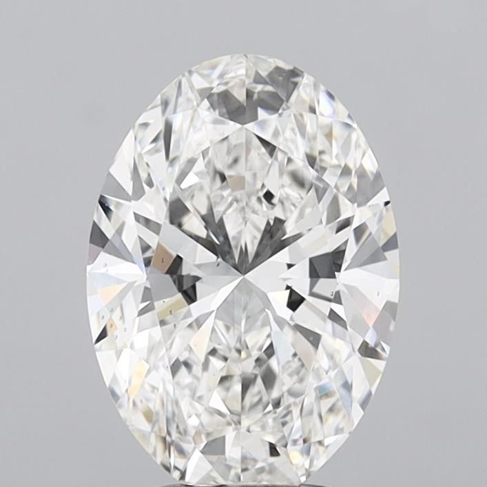 3.72ct Oval F VS2 Lab-Grown Diamond