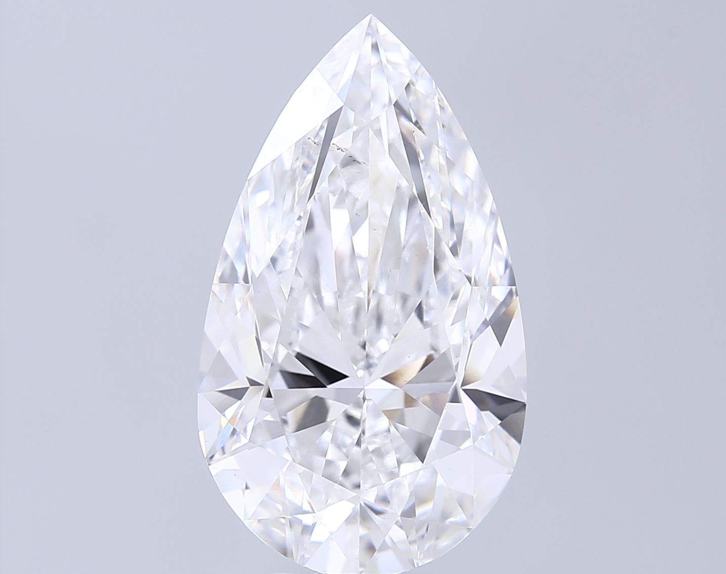 10.50 Carat PEAR Shape E Colour VS2 Clarity  Cut - White Lab Diamond - 2022785