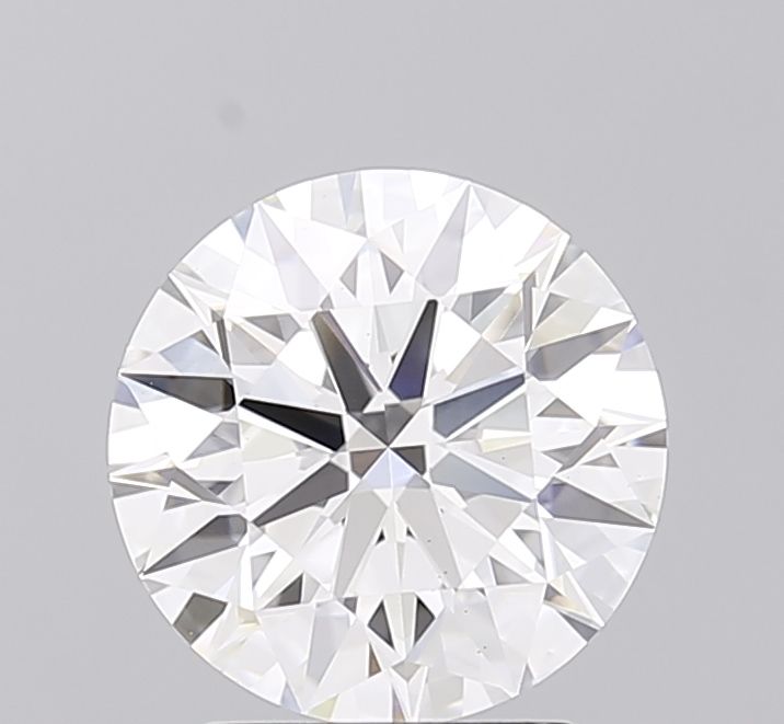 2.53ct Round F VVS2 Lab-Grown Diamond