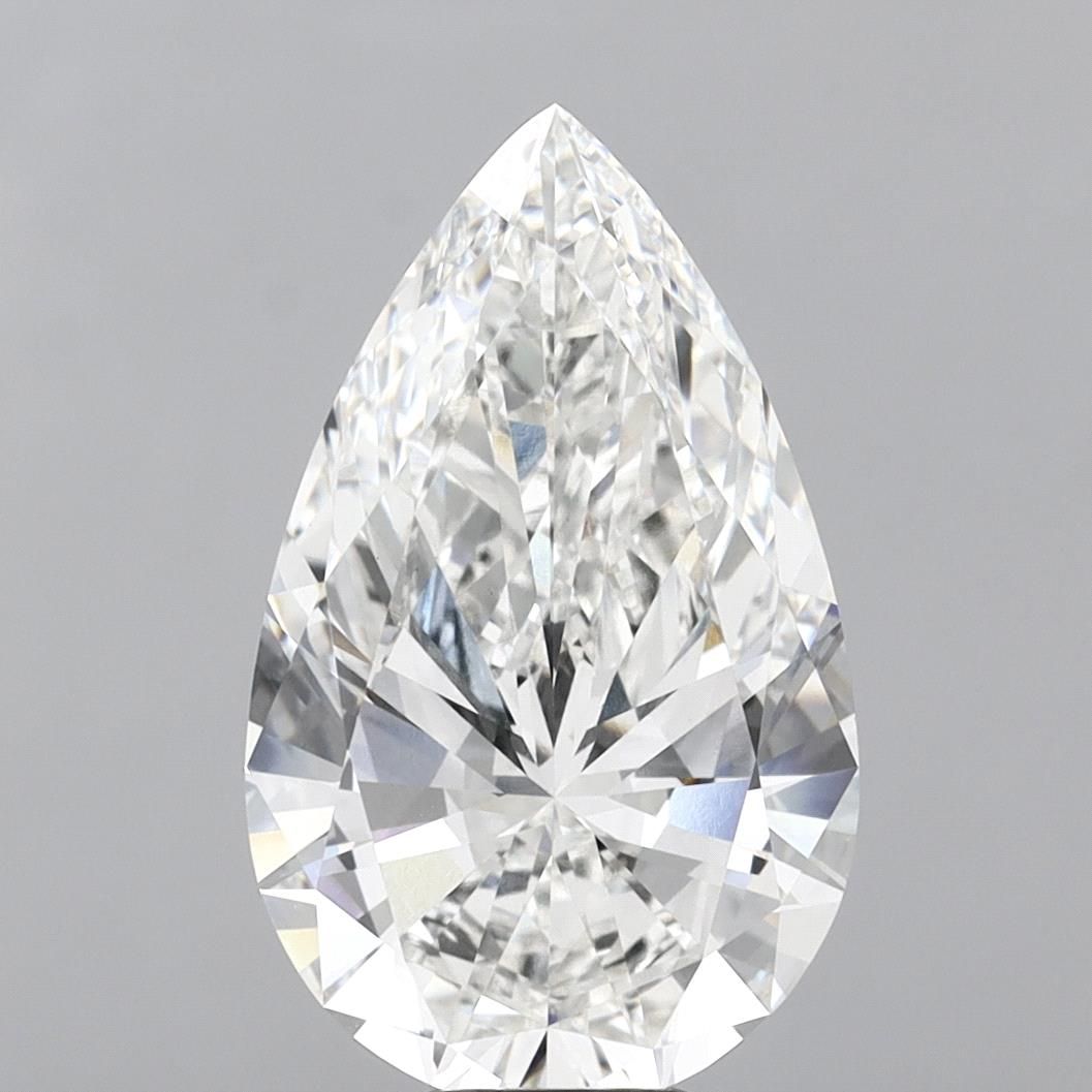 9.85 Carat PEAR Shape F Colour VS1 Clarity  Cut - White Lab Diamond - 885669