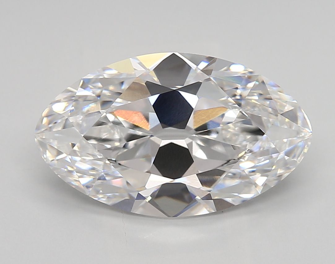 4.29ct Moval D VVS1 Lab-Grown Diamond