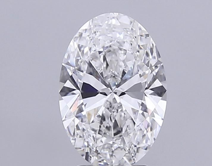 3.86ct Oval D VVS2 Lab-Grown Diamond