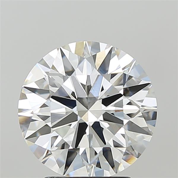 3.08ct Round F VVS2 Lab-Grown Diamond