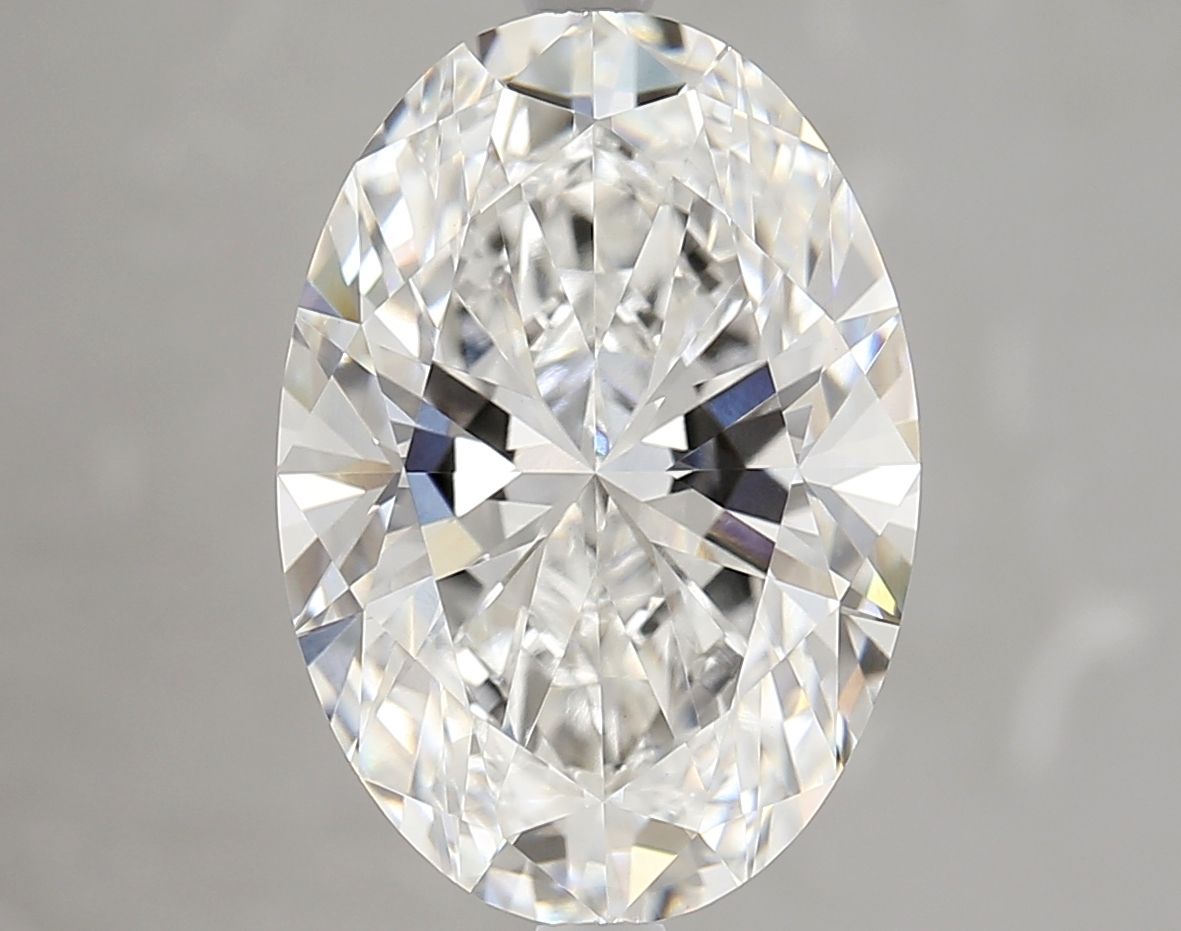 5.06ct Oval F VVS2 Lab-Grown Diamond
