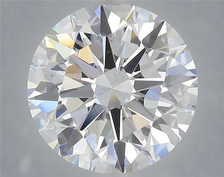 6.01ct Round F VVS2 Lab-Grown Diamond