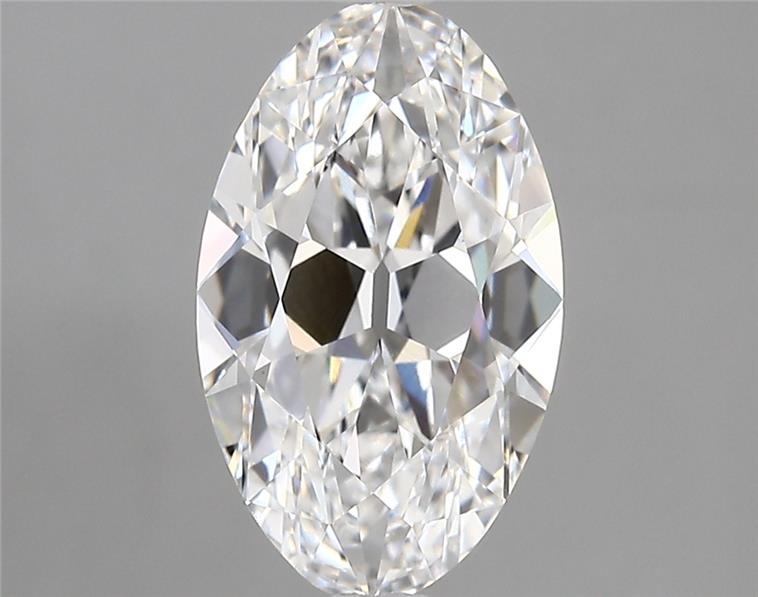 2.61ct Moval E VVS2 Lab-Grown Diamond