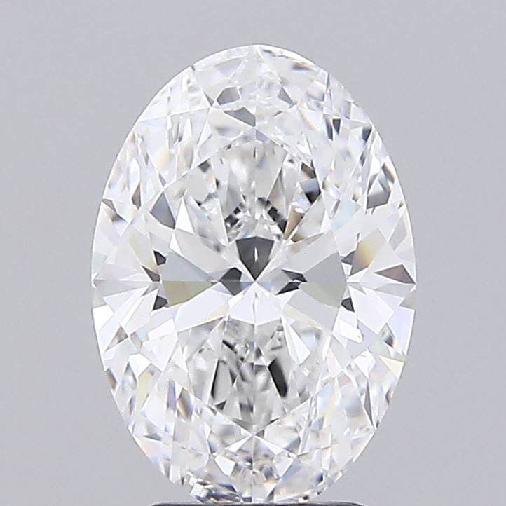 3.01ct Oval D VVS2 Lab-Grown Diamond