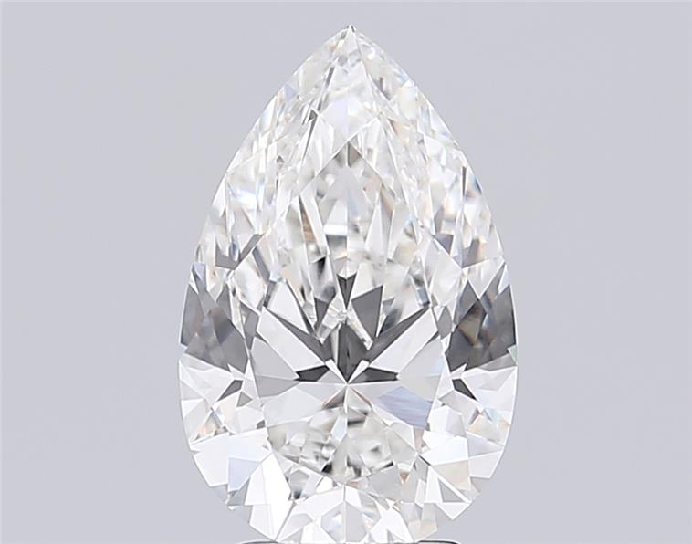 5.08ct Pear F VVS2 Lab-Grown Diamond