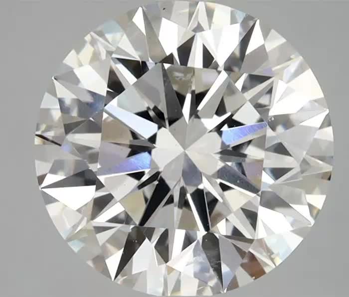 3.79ct Round F VS2 Lab-Grown Diamond