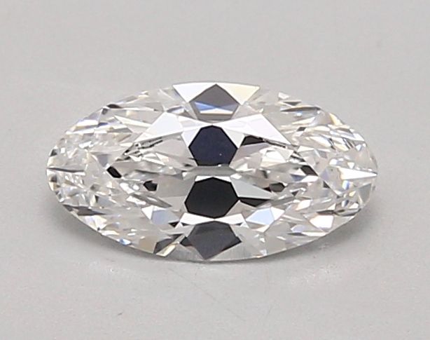 0.91ct Moval D VVS1 Lab-Grown Diamond