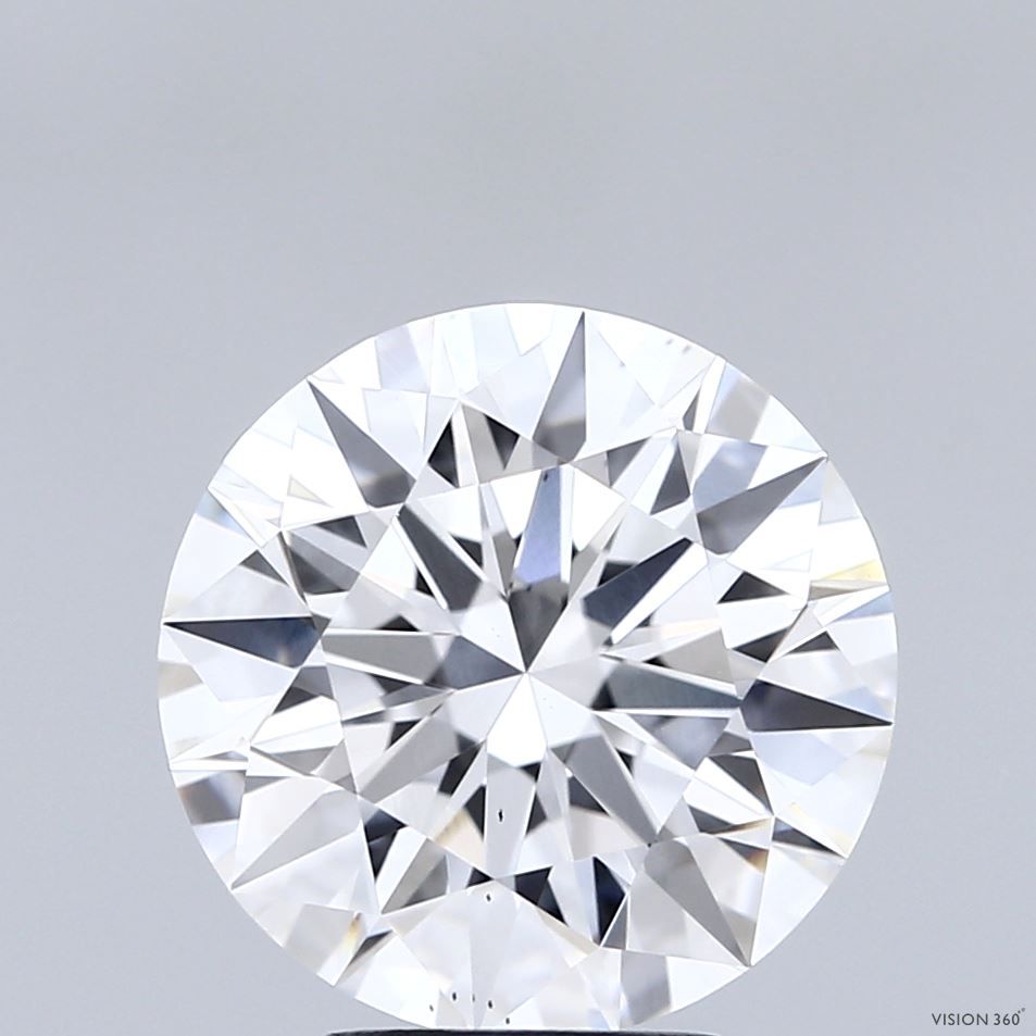 4ct Round E VS2 Lab-Grown Diamond