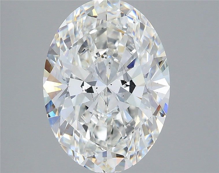 4.05ct Oval F SI1 Lab-Grown Diamond