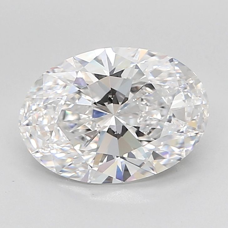 3.21ct Oval D IF Lab-Grown Diamond