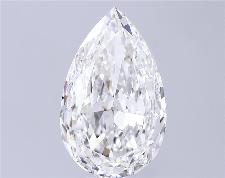 10.02 Carat PEAR Shape F Colour VS1 Clarity  Cut - White Lab Diamond - 956604