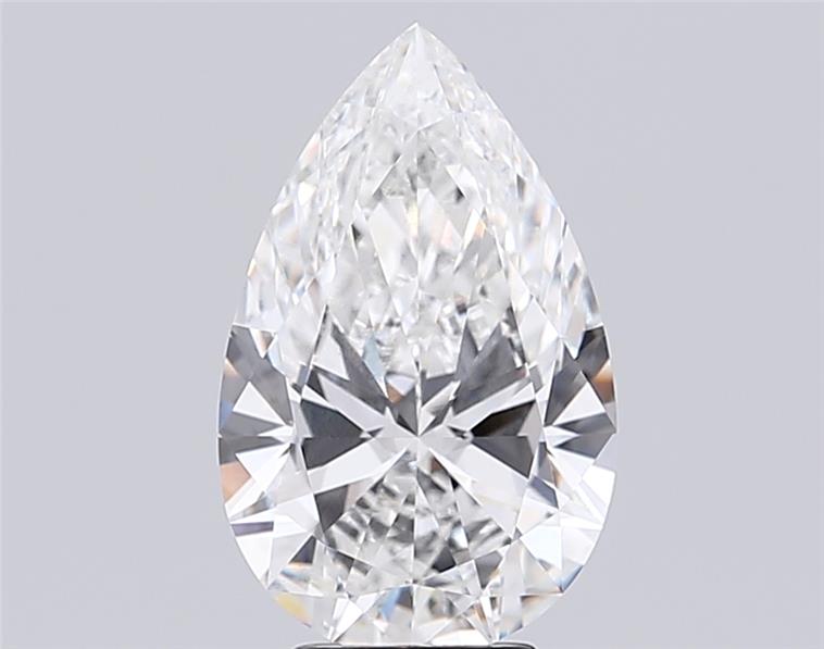 6.49ct Pear F VVS2 Lab-Grown Diamond