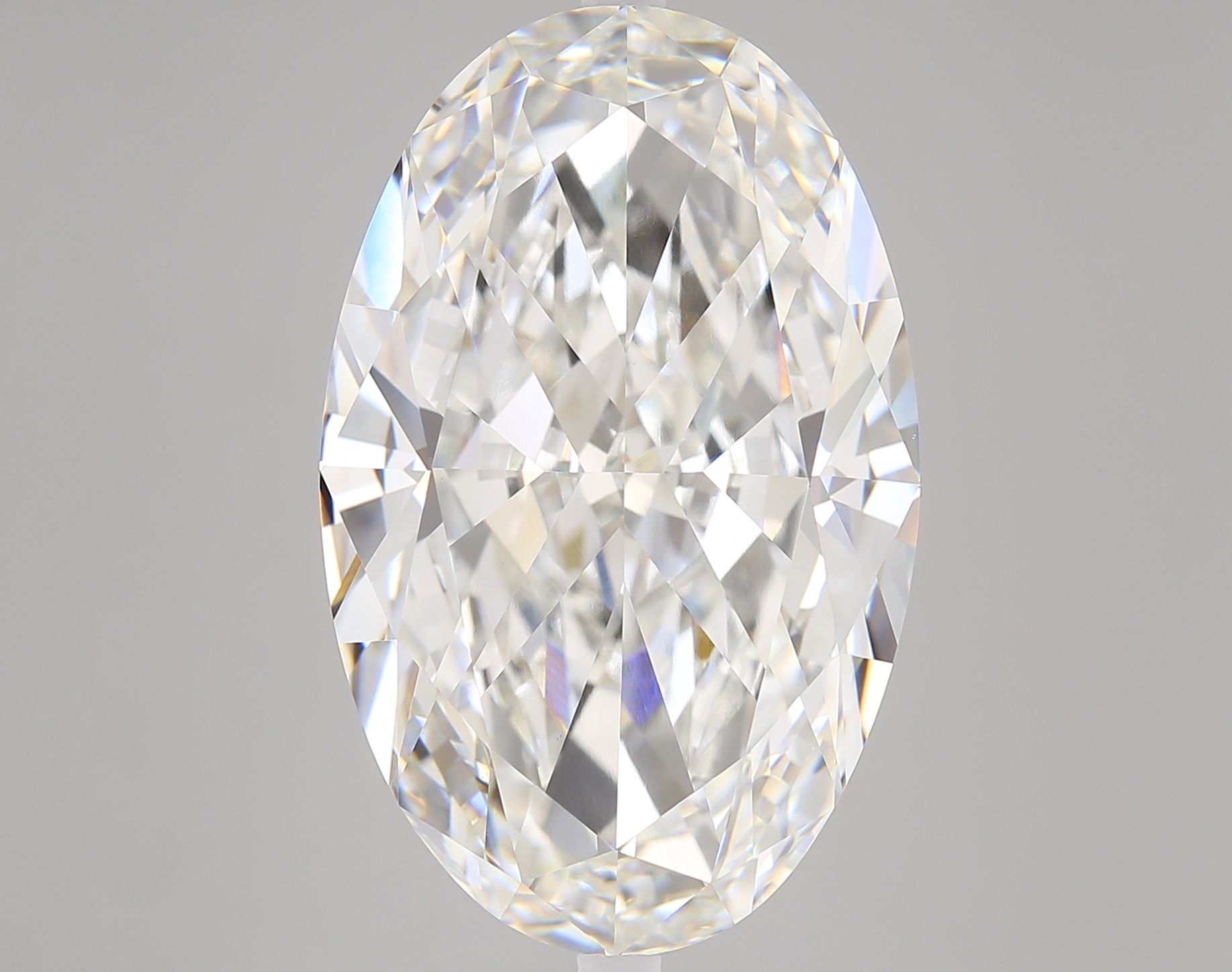 13.09 Carat OVAL Shape F Colour VVS2 Clarity  Cut - White Lab Diamond - 1589486