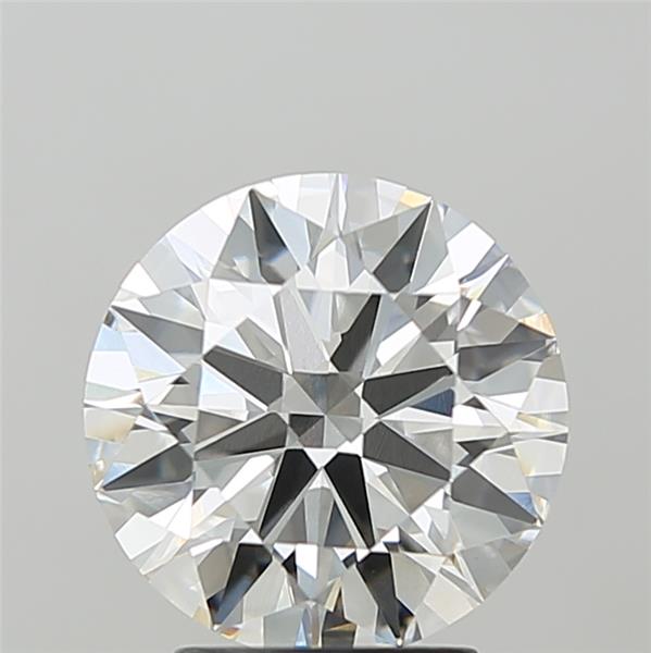 3.05ct Round F VVS2 Lab-Grown Diamond